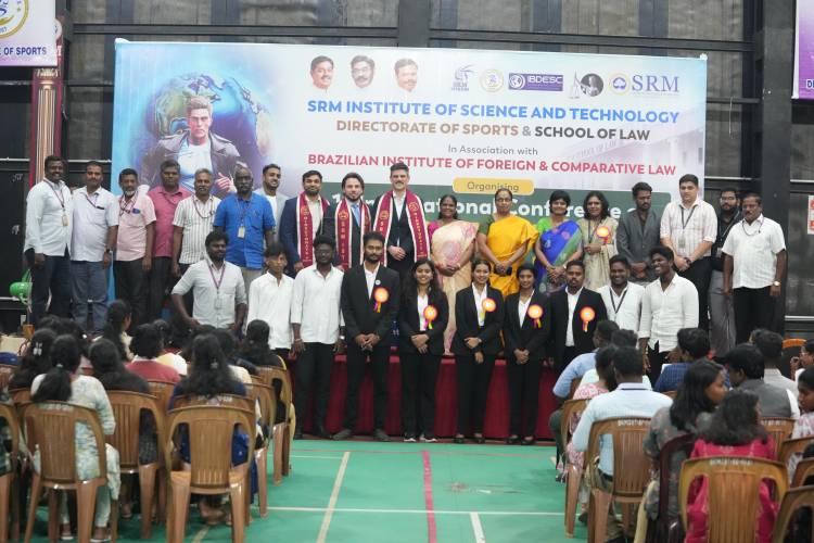 SRM Institute of Science and Technology Hosts First International Conference on Sports Law and Sportsmanship