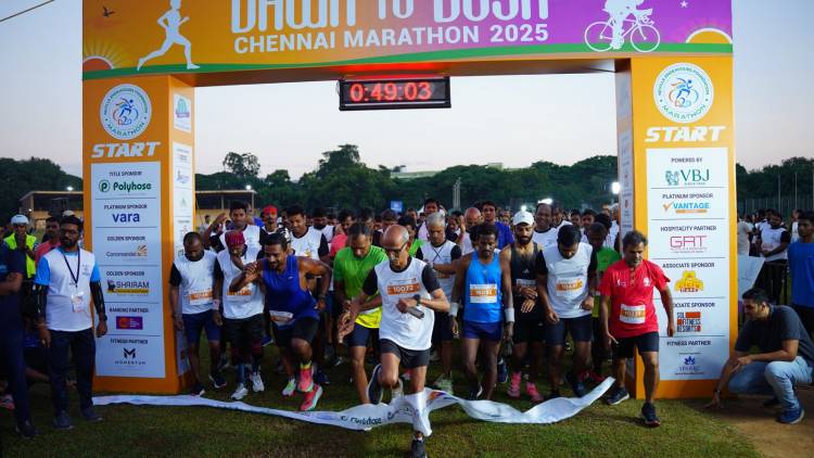 Over 3,500 Participants Join the 8th Edition of Dawn to Dusk – D2D Chennai Marathon 2025, Supporting Cancer Institute (WIA)