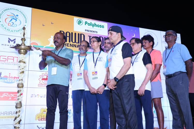 Over 3,500 Participants Join the 8th Edition of Dawn to Dusk – D2D Chennai Marathon 2025, Supporting Cancer Institute (WIA)