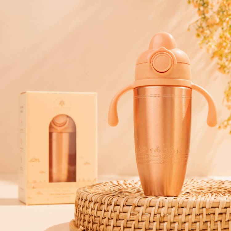 aby Forest continues to walk on the path of Ayurvedic principles with the launch of Copper Sipper & Brass Dining Set for Kids
