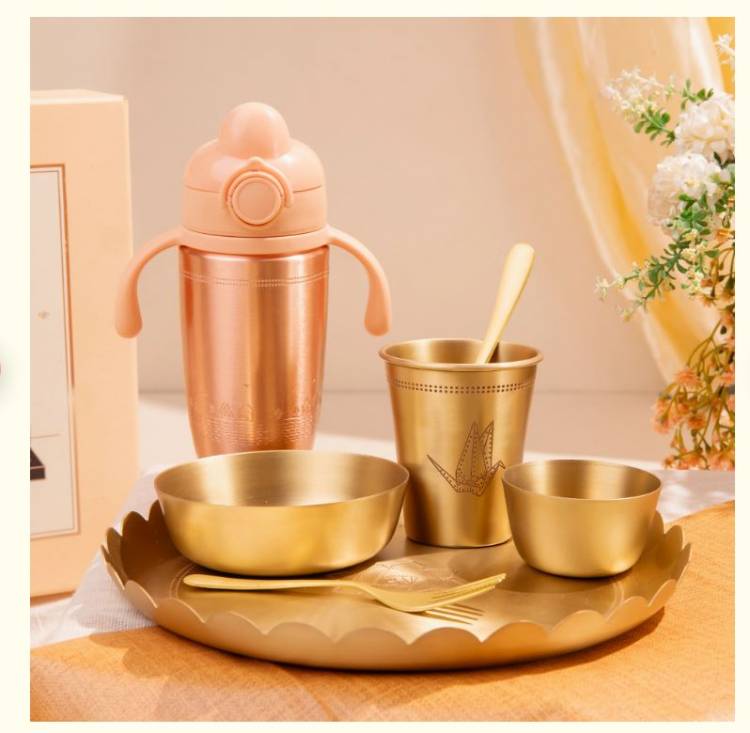 aby Forest continues to walk on the path of Ayurvedic principles with the launch of Copper Sipper & Brass Dining Set for Kids