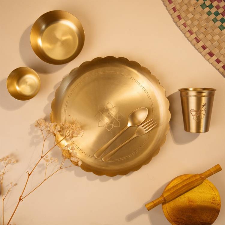 aby Forest continues to walk on the path of Ayurvedic principles with the launch of Copper Sipper & Brass Dining Set for Kids