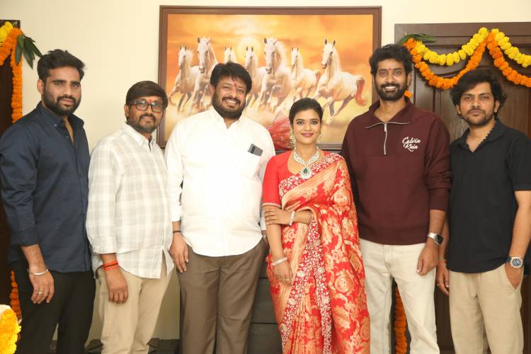 திரு வீர், ஐஸ்வர்யா ராஜேஷ், பரத் தர்ஷன், மகேஸ்வரா ரெட்டி மூலி, கங்கா என்டர்டெயின்மென்ட்ஸ் இணையும் “புரொடக்ஷன் நம்பர் 2 “ பிரம்மாண்டமாகத் துவங்கியது !!