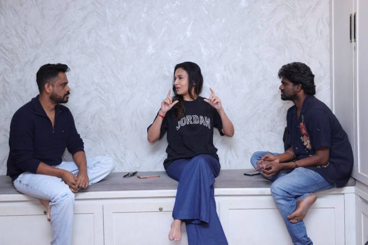 அபிஷன் ஜீவிந்த் நாயகனாக நடிக்கும் புதிய படத்தின் டப்பிங் பணிகள் துவங்கியது!!