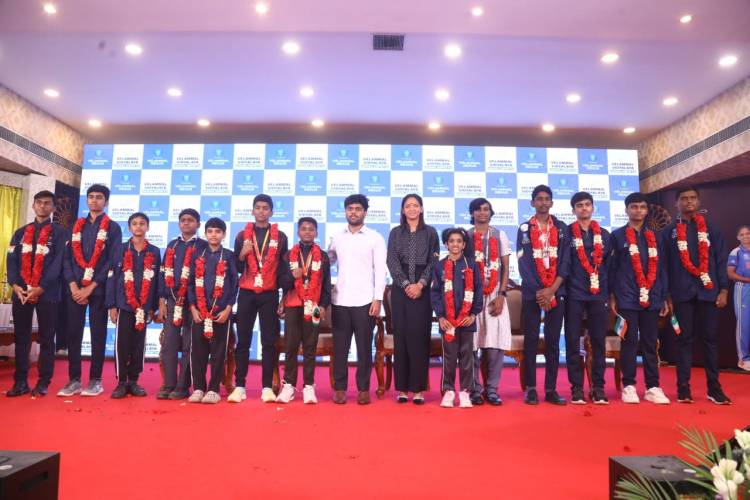 வெலம்மாள் நெக்ஸஸ் – பெண்கள் கிரிக்கெட் உலகக் கோப்பை 2025 வெற்றி வீராங்கனை இந்திய அணியின் கேப்டன் திருமதி ஹர்மன் ப்ரீத் கௌரை கௌரவிக்கும் சிறப்பு விழா