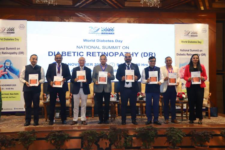 VISION 2020: The Right to Sight – India hosts National Summit on World Diabetes Day on Diabetic Retinopathy; unveils new National Guidelines on its Prevention and Management, supported by Roche Products (India) Pvt. Ltd.