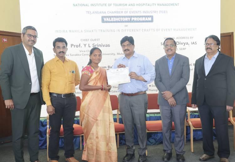 TCEI & Society for Elimination of Rural Poverty, Govt of Telangana; empower 180 Rural Women, with Event Management skills