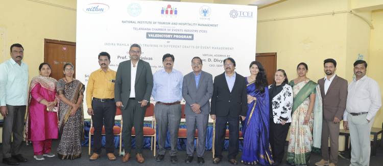 TCEI & Society for Elimination of Rural Poverty, Govt of Telangana; empower 180 Rural Women, with Event Management skills