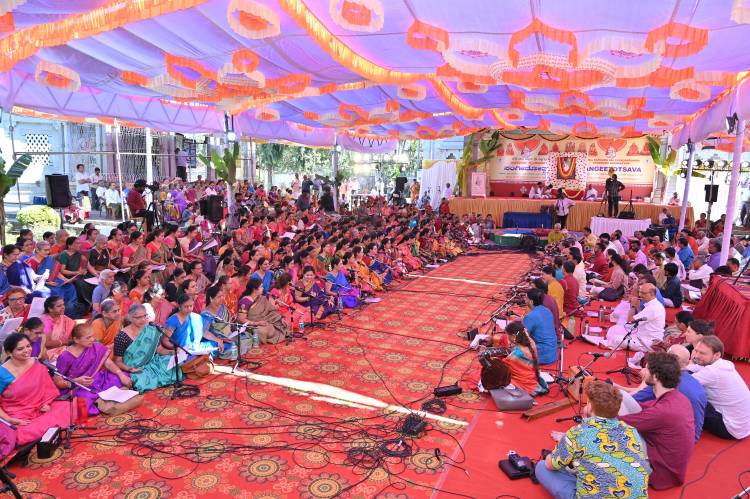 179th Thyagaraja Aradhana of Poet-Saint Sri Thyagaraja from January 7 to January 11, 2026, at the Sringeri Shankara Matha, Chamarajapete, Bengaluru