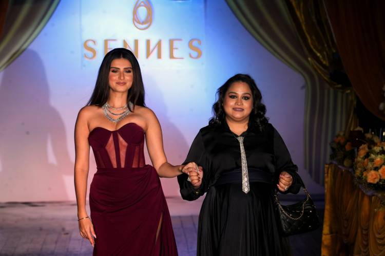 The Grand Launch of SENNES, the contemporary lifestyle brand from the House of Senco, unveiled in Kolkata by Bollywood actor Tara Sutaria.
