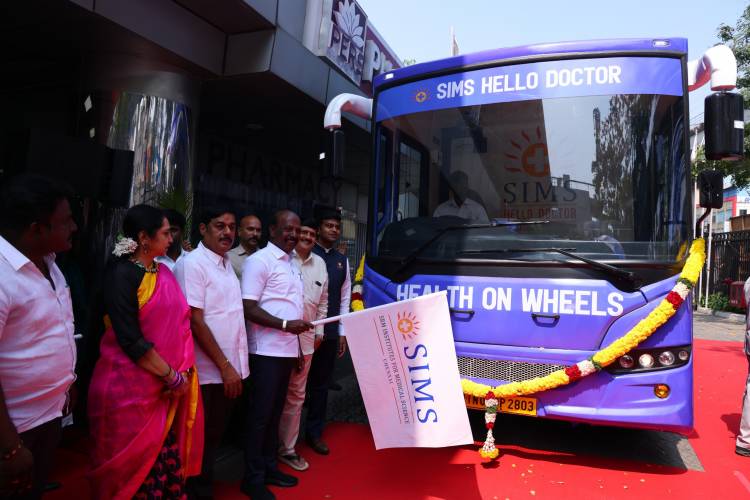 SIMS Hospital Unveils India’s First 24×7 Digital Medical Bus for Rural Communities
