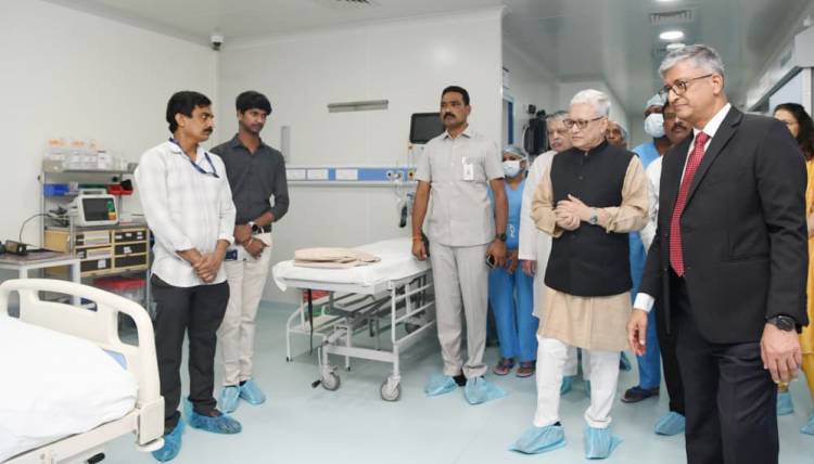 Shri Jishnu Dev Varma, Honorable Governor of Telangana inaugurates LVPEI's Lahoti Eye Centre at Kondapur