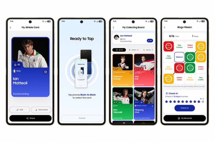 Samsung Unveils Exclusive Galaxy Z Flip7 Olympic Edition, Supporting Athletes’ Entire Milano Cortina 2026 Journey
