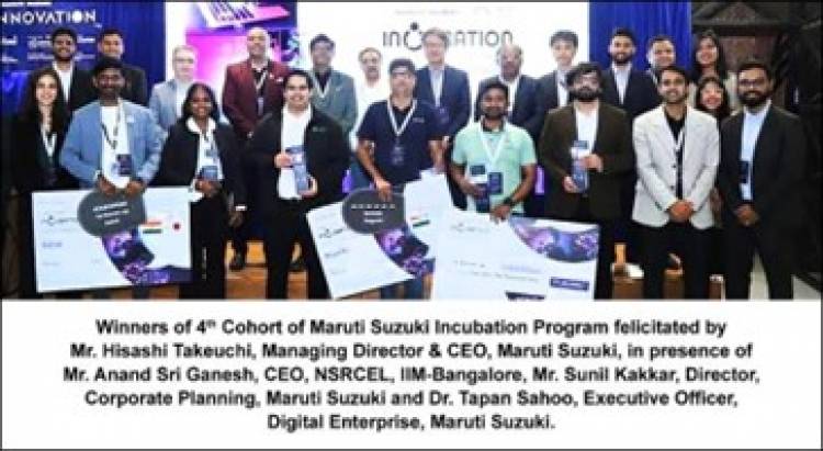 Maruti Suzuki onboards 5 more startups to scale new‑age technologies across business areas