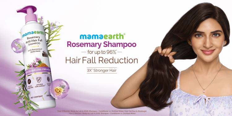 Mamaearth Onboards Sreeleela as Hair Care Category Brand Ambassador; Unveils Valentine’s Day Film for Rosemary Anti-Hair Fall Shampoo