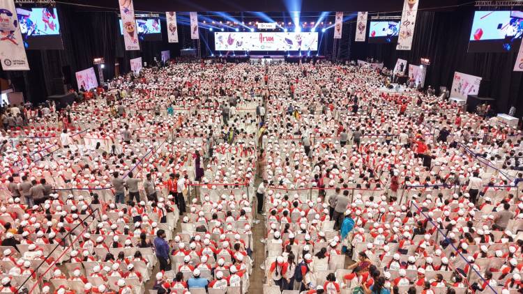 Arun Ice creams Sets Guinness World Record with 5,000 Children in Hyderabad