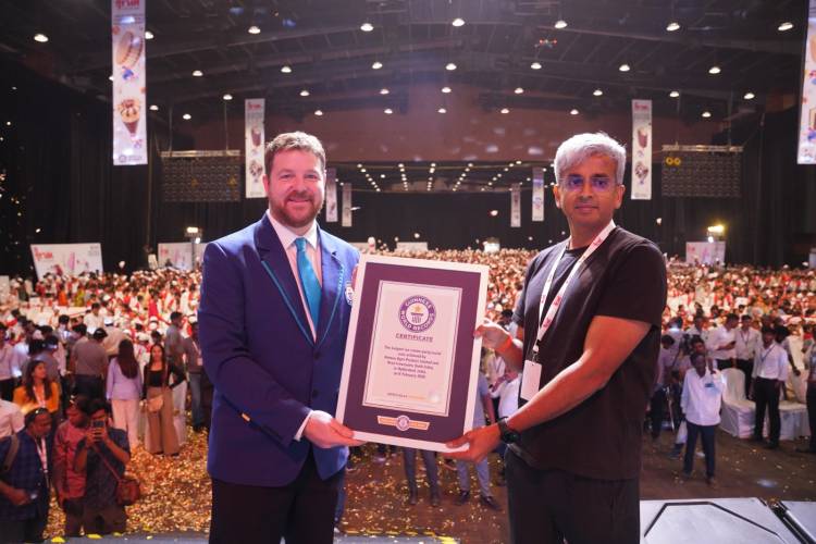 Arun Ice creams Sets Guinness World Record with 5,000 Children in Hyderabad