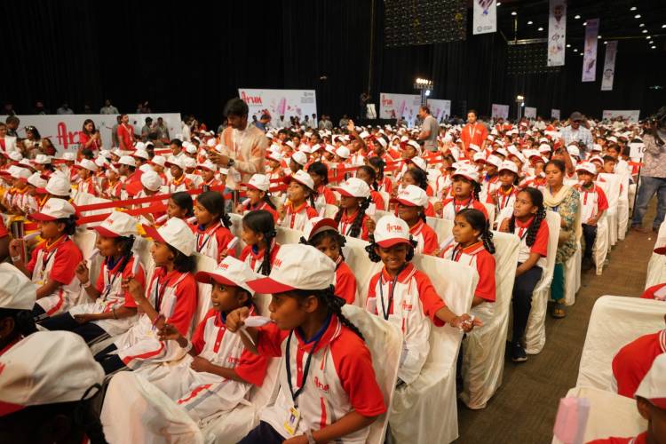Arun Ice creams Sets Guinness World Record with 5,000 Children in Hyderabad