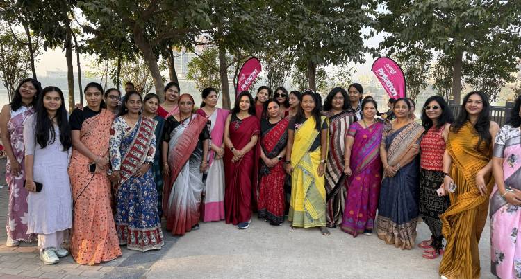 Saree Run Blends Tradition and Fitness Together at Zydus Pinkathon Hyderabad