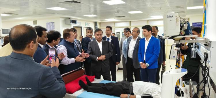 Honourable CM Shri Himanta Biswa Sarma Leads Assam’s Leap to AI-Driven Hospitals, Anchors Lord’s Mark Industries as Strategic Partner