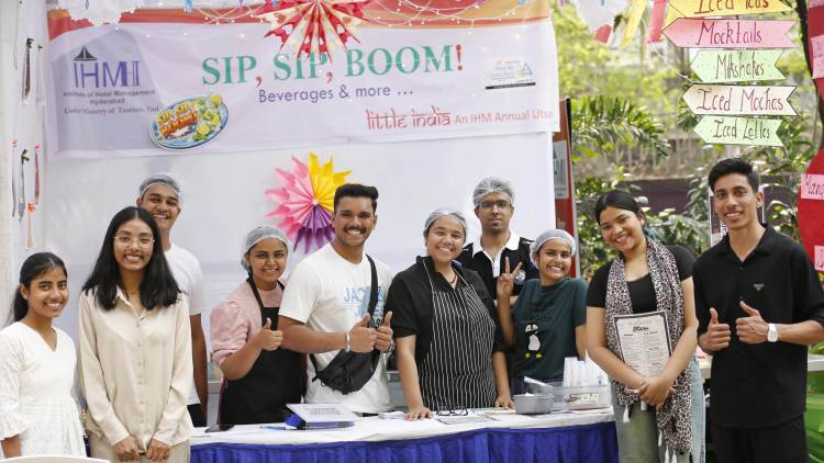 Little India Food Fest, Celebrates Culinary Entrepreneurship of Hospitality students at IHM Hyderabad!