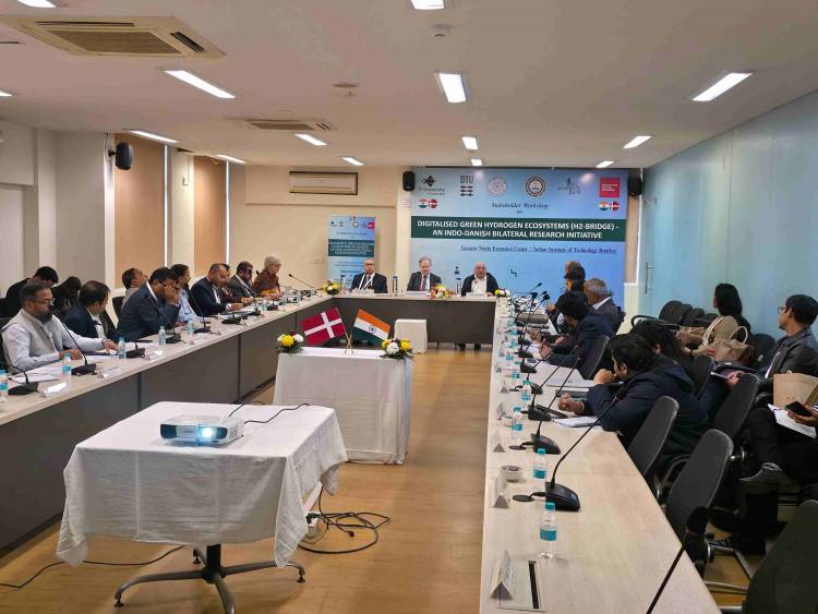 IIT Roorkee Hosts Indo-Danish Stakeholder Workshop on Digitalised Green Hydrogen Ecosystems (H2-BRIDGE)