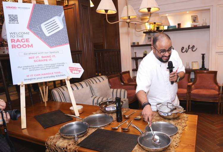 Vinod Intelligent Cookware Activates 70+ Creators in First Influencer-Led Experiential Showcase for SAS Pro Range