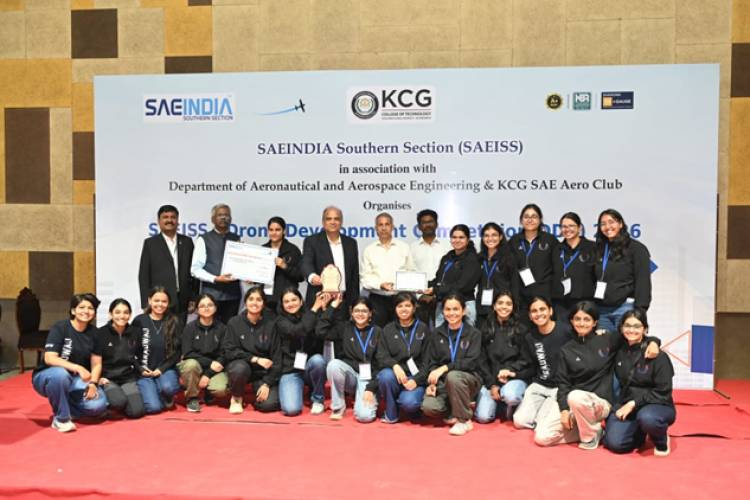 85 Teams Compete in National Drone Challenge at KCG College of Technology; DGCA, ISRO Officials Back Student Innovation