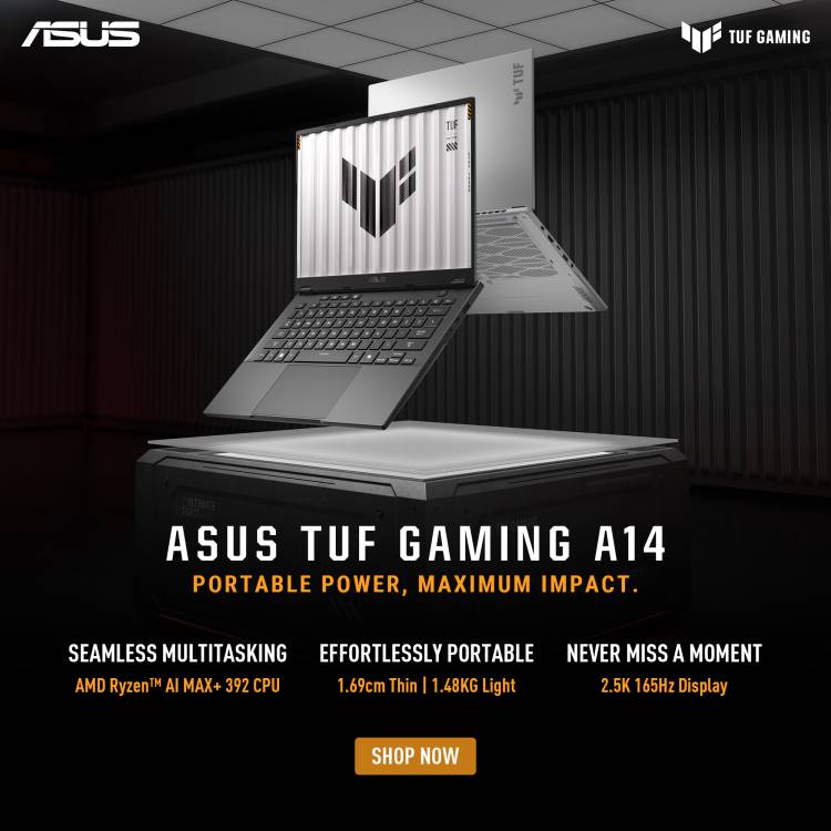 ASUS India and ROG Launches 2026 Creator Line-up: ProArt GoPro Edition and TUF Gaming A14 Available Starting Today, ROG Flow Z13 Kojima Productions Edition (KJP) Now on Pre-Order