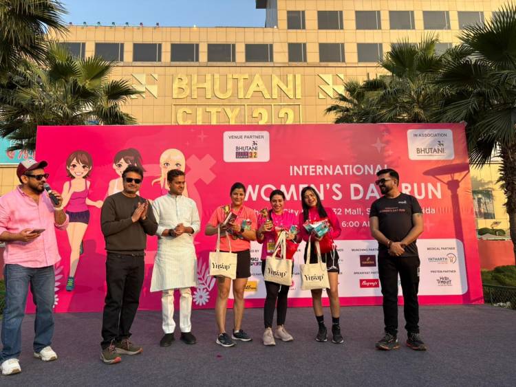 Bhutani Infra Marks International Women’s Day with Energetic Community Run in Noida