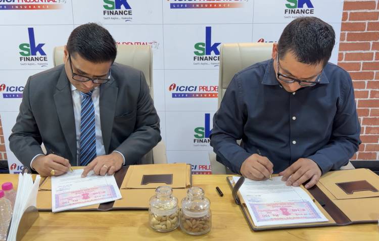ICICI Prudential Life Insurance and SK Finance announce strategic partnership to offer credit life solutions
