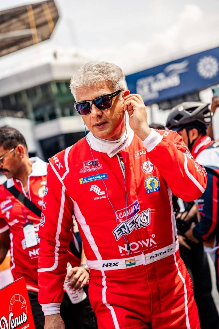  Actor-turned-racer Ajith Kumar takes delivery of Mahindra BE 6 Formula E Edition