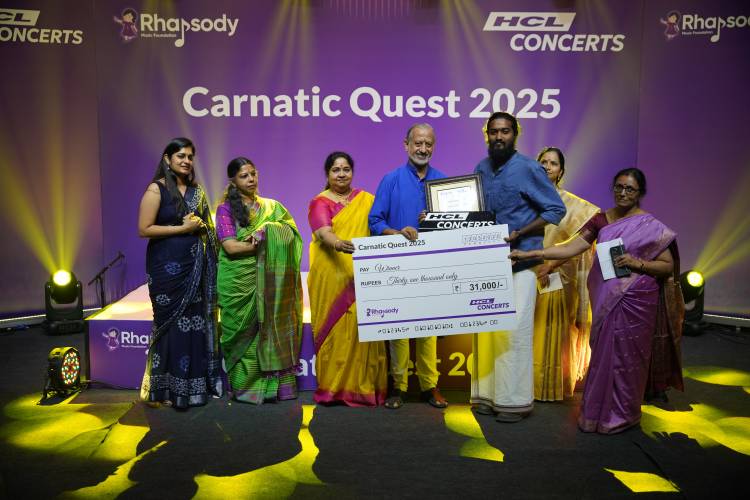 HCL Concerts announce winners for the 5th edition of Carnatic Quest, powered by Rhapsody Music Foundation