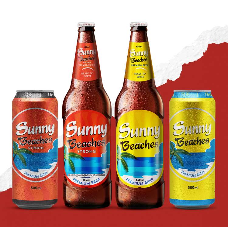 SOM Distilleries Launches Sunny Beaches Premium Beer, Emerges as a Breakout Challenger in Karnataka Beer Market, Out selling many legacy brands, Sells 12 Lakh bottles in 2 months