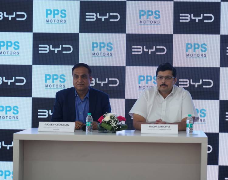 BYD India expands national network to 48; PPS Motors inaugurates India’s  largest BYD showroom in Delhi