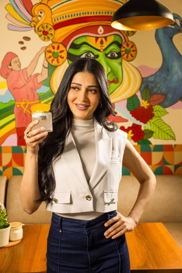 Adhira & Appa onboards actors Shruti Haasan and Murali Sharma as brand ambassadors while the café eyes national expansion