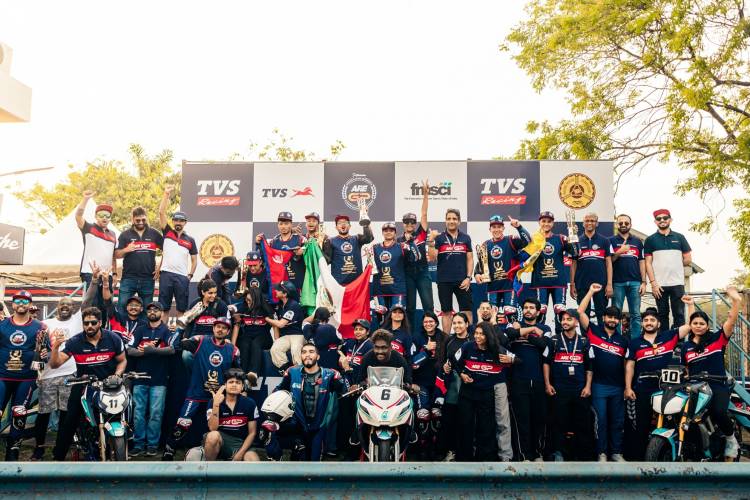 FROM INDIA TO THE WORLD: TVS ARE GP COMPLETES FIRST INTERNATIONAL SEASON
