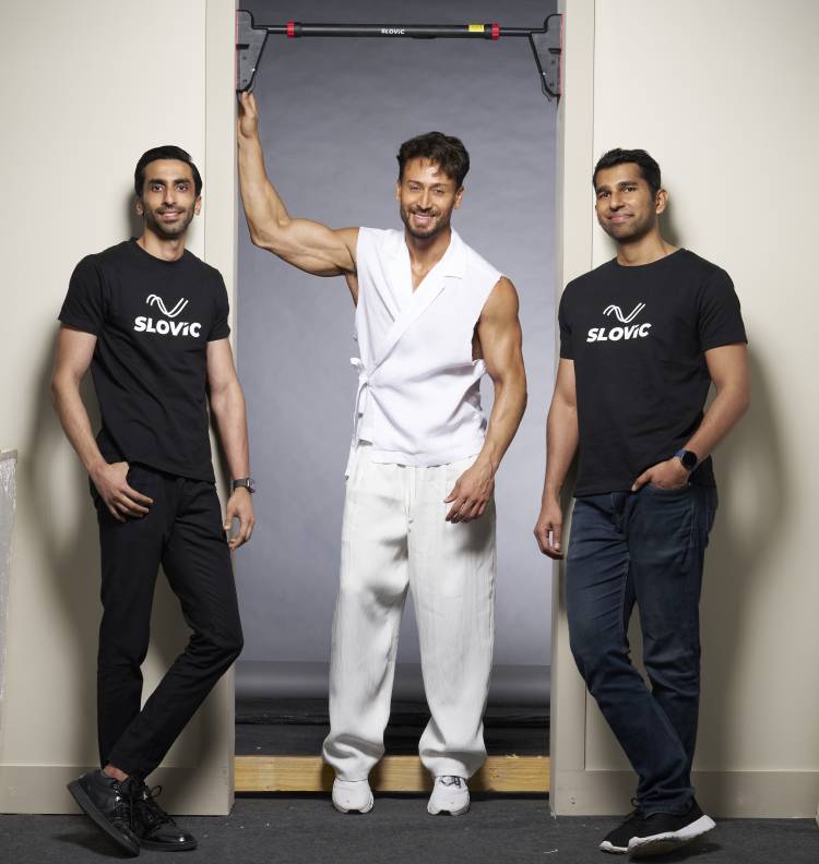 Tiger Shroff Joins SLOVIC as Brand Ambassador with Campaign ‘Gym Ghar Lao’ 