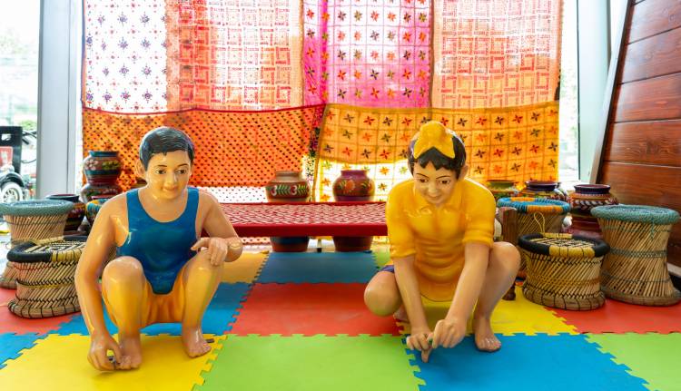 Baisakhi spirit comes alive at CP67 with traditional decor