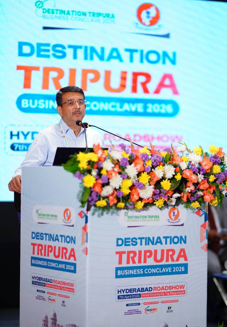 Department of Industries & Commerce, Government of Tripura Destination Tripura – Business Meet 2026 Investors’ Roadshow Held in Hyderabad