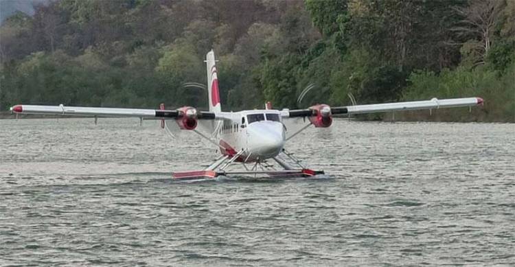 இந்தியாவின் முதல் நீர் விமான சோதனை வெற்றி!