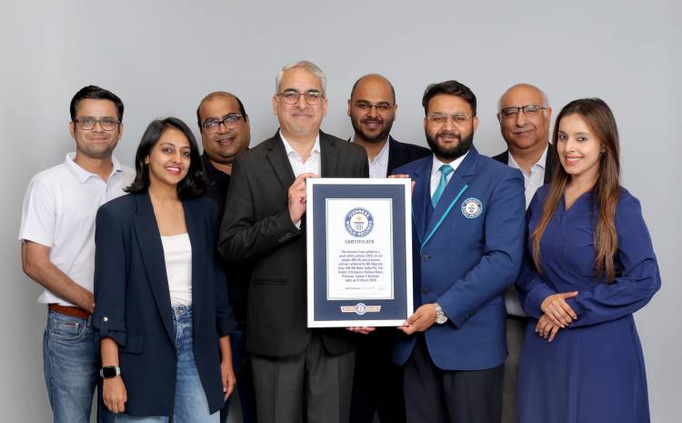 MG MAJESTOR, India’s First D+ Suv, sets a new GUINNESS WORLD RECORDS™ title feat. for Pulling The Heaviest Train by an SUV on Rail