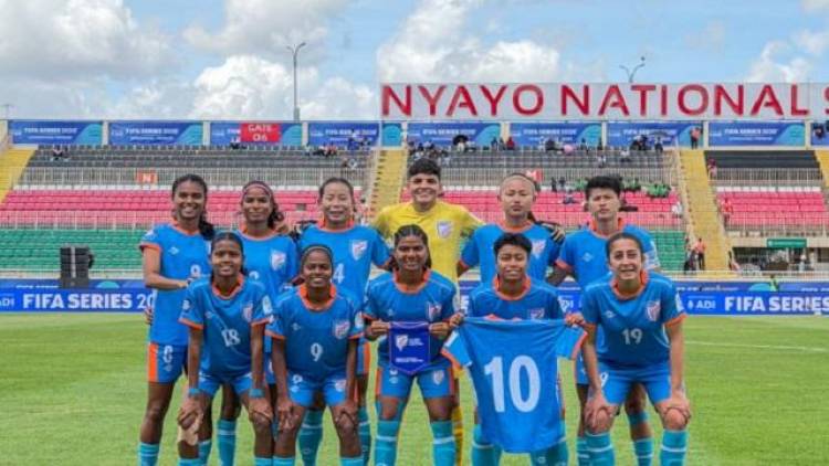 India Women’s Football Team Wins Third Place in FIFA Series