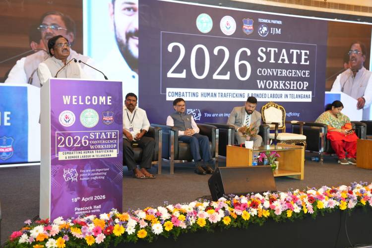 Telangana Government calls for convergence of departments to end human trafficking and bonded labour