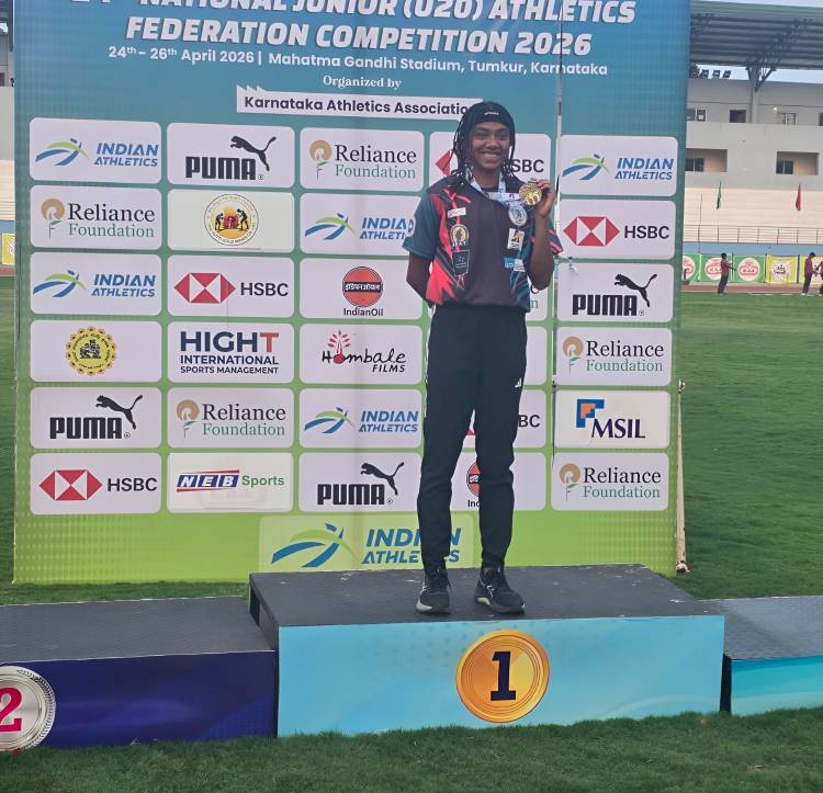 Sadhana Ravi Bags Gold & Silver, Creates Meet Record at National U-20 Meet