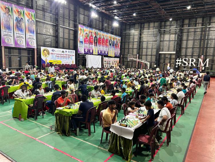  Day One Results – SRMIST 2nd International FIDE Rating Open Chess Tournament 2026