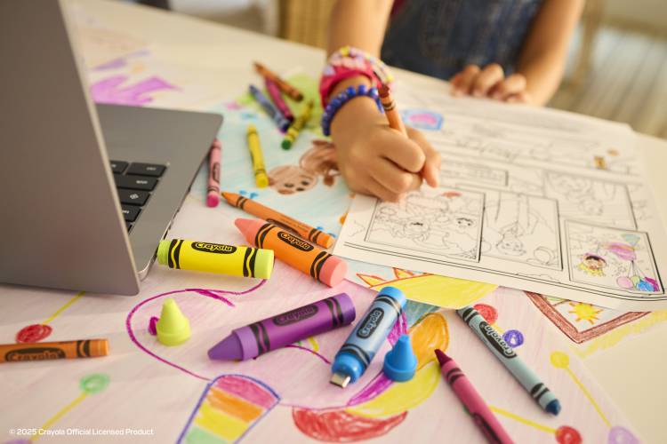 Sandisk and Crayola Collaborate on Lineup of Colorful SANDISK® Crayola USB-C® Flash Drives