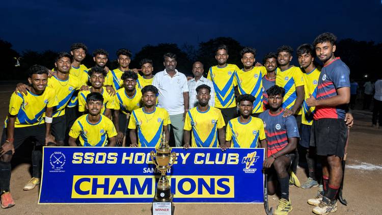SRMIST Hockey Men’s Team Won the Gold Medal in the State Level Invitational Hockey Men’s Tournament 