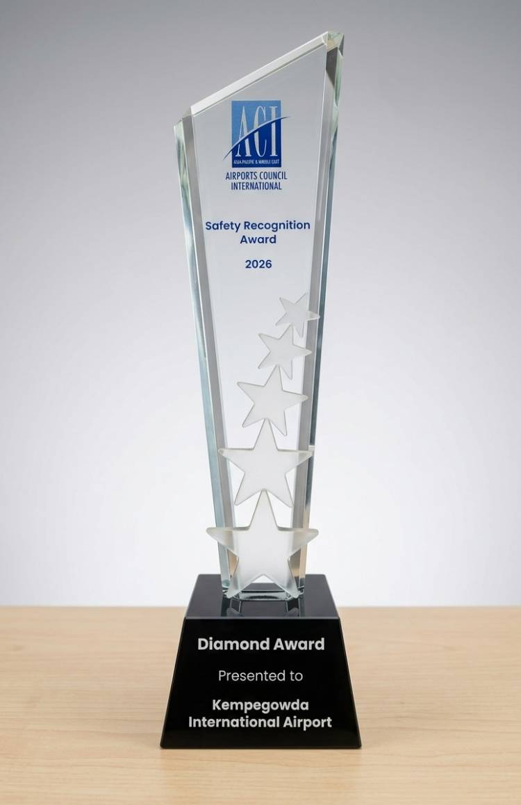 BLR AIRPORT HONOURED AT ACI ASIA-PACIFIC & MIDDLE EAST SAFETY AWARDS 2026