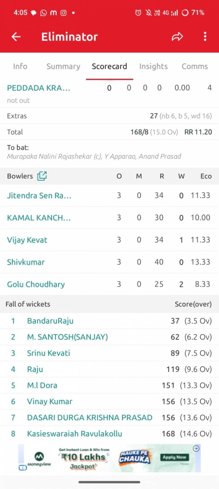 SRM APL 2026 Wheelchair Cricket Tournament – Day 3 Results